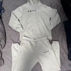 Sonneti London Gray Hoodie and Sweatpants Set